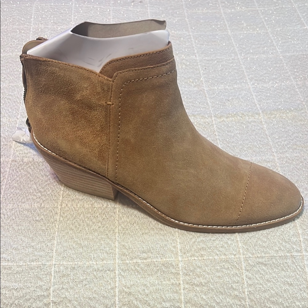 Splendid Tan Dale Ankle Booties, Oat